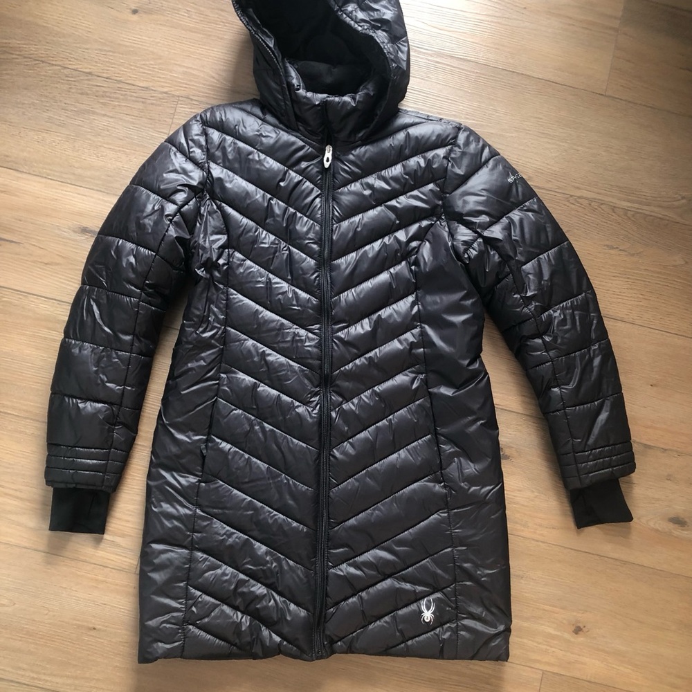 Spyder Women's Black Puffer Jacket